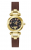 Guess Ginger GW1020L7 Γυναικείο Ρολόι Quartz 30mm με Καφέ Δερμάτινο Λουράκι