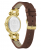Guess Ginger GW1020L7 Γυναικείο Ρολόι Quartz 30mm με Καφέ Δερμάτινο Λουράκι