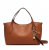 Guess Γυναικεία Τσάντα Ώμου HWBG9735060-LTA Καφέ με Αποσπώμενο Λουράκι & Τσαντάκι