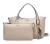 Guess Γυναικεία Τσάντα Ώμου HWBG9735060-LTA Μπεζ με Αποσπώμενο Λουράκι & Τσαντάκι