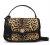 Guess Audrey HWLG9734210-LEO Γυναικεία Τσάντα Ώμου από Φυσικό Δέρμα με Τρίχα Leopard Μπεζ/Μαύρη 25x17x8cm