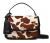 Guess Audrey HWRG9734210-CWE Γυναικεία Τσάντα Ώμου Δερμάτινη με Animal Print Κρεμ/Καφέ/Μαύρη 25x17x8cm