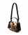 Guess Audrey HWRG9734210-CWE Γυναικεία Τσάντα Ώμου Δερμάτινη με Animal Print Κρεμ/Καφέ/Μαύρη 25x17x8cm