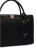 Guess Audrey Logo HWJG9755070-BLO Γυναικεία Τσάντα Χειρός/Ώμου Μαύρη με Monogram