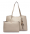 Guess Melody HWBG9735230-LTA Γυναικεία Τσάντα Shopper Ώμου Ανοιχτό Μπεζ με Αποσπώμενο Τσαντάκι