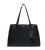 Guess Melody HWBG9735230-BLA Γυναικεία Τσάντα Shopper Μαύρη 43x28x15cm με Πρόσθετο Τσαντάκι