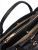 Guess Ella Logo HWPD9746060-BLO Γυναικεία Τσάντα Χειρός/Ώμου Μαύρη με Μονόγραμμα