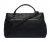 Guess Ella Logo HWPD9746060-BLO Γυναικεία Τσάντα Χειρός/Ώμου Μαύρη με Μονόγραμμα