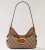 Guess Camden Mini HWJJ9308720-LLG Γυναικεία Τσάντα Ώμου με Jacquard 4G Logo