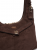 Guess Ella HWSG9754010-ESP Γυναικεία Τσάντα Ώμου Καφέ από Ύφασμα με Εφέ Suede