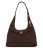Guess Ella HWSG9754010-ESP Γυναικεία Τσάντα Ώμου Καφέ από Ύφασμα με Εφέ Suede