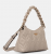 Guess Maxine Γυναικεία Τσάντα Ώμου Hobo Καπιτονέ Μπεζ HWQG9733720-LTA