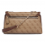 Guess Lindsey HWSG9749210-LTL Γυναικεία Τσάντα Ώμου Ανοιχτό Καφέ με Μονόγραμμα 26x16x8cm