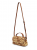 Guess Kristen HWWL9743200-NRC Γυναικεία Τσάντα Χειρός / Χιαστί Μπεζ-Καφέ με Monogram