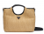 Guess Kristern Mini HWWG9743760-NTB Γυναικεία Τσάντα Ώμου Μπεζ/Μαύρη με Αποσπώμενο Λουράκι