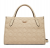 Guess Jodi HWPD9769220-LBO Γυναικεία Τσάντα Χειρός/Ώμου Ανοιχτό Μπεζ με Monogram