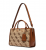Guess HWJG9755070-LTL Γυναικεία Τσάντα Χειρός / Ώμου Tote με Μονόγραμμα Ανοιχτό Καφέ