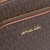 Michael Kors Jet Set Travel Γυναικεία Τσάντα Χιαστί 35F1GTVC2B-200 Καφέ