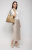 Michael Kors Christina Large Triple Gusset Γυναικεία Τσάντα Ώμου Δερμάτινη Camel 35T5G8WE6L-222
