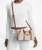 Michael Kors Beck Γυναικεία Τσάντα Χειρός / Χιαστί Vanilla Luggage 38H3GKNS1B-0227