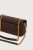 Pinko Click Soft Horizontal Chain Γυναικεία Τσάντα Χιαστί Δερμάτινη Καφέ Castano Intenso 107038A3CX-L88Q