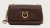 Pinko Click Soft Horizontal Chain Γυναικεία Τσάντα Χιαστί Δερμάτινη Καφέ Castano Intenso 107038A3CX-L88Q