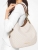 Michael Kors Christina Large Γυναικεία Τσάντα Ώμου Signature Logo 35T5G8WE6B-150 Vanilla