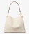 Michael Kors Christina Large Γυναικεία Τσάντα Ώμου Signature Logo 35T5G8WE6B-150 Vanilla