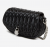Michael Kors Mila Γυναικεία Καπιτονέ Τσάντα Χιαστί Μαύρη 23x14x8cm, 35S6SIMC5Y-001