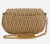 Michael Kors Mila Γυναικεία Καπιτονέ Τσάντα Χιαστί Camel 35S6GIMC5Y-222