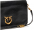 Pinko Love Bag Click Soft Horizontal Mini Γυναικεία Δερμάτινη Τσάντα Ώμου/Clutch Μαύρη 106023A315-Z99Q