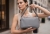 Valentino Saphira Hobo VBSA6E07/SAP-367 Γυναικεία Τσάντα Ώμου Ανθρακί 38x23x11cm