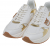 Pinko Ariel 15 Γυναικεία Chunky Sneakers Λευκό/Χρυσό Mirror SS0067E032-ZZL