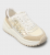 Pinko Gem 11 SS0143P143-ZK9 Γυναικεία Sneakers Μπεζ/Cream με Suede και Δερμάτινες Λεπτομέρειες
