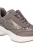 PINKO Ariel 19 Monogram Γυναικεία Sneakers Δερμάτινα Καφέ/Υπόλευκα SS0097T043-L15