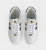 Guess Barlie FLTBRLELE12-WHIBR Γυναικεία Sneakers Λευκά/Καφέ από Eco Leather
