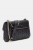 Guess Stacey HWGG9741210-BLA Γυναικεία Τσάντα Χιαστί από Συνθετικό Δέρμα Μαύρη 25x14x6 cm
