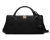 Guess Audrey Logo HWJG9755060-BLO Γυναικεία Τσάντα Χειρός/Ώμου Μαύρη με Monogram 35x16x11cm