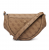 Guess Coleen Logo HWSG9756210-LTL Γυναικεία Τσάντα Χιαστί Saddle Μπεζ με Μονόγραμμα