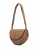 Guess Coleen Logo HWSG9756210-LTL Γυναικεία Τσάντα Χιαστί Saddle Μπεζ με Μονόγραμμα