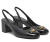 Michael Kors Perla Flex Toe Cap Pump 40R5PLMP1L-001 Γυναικείες Γόβες Μαύρες με Τακούνι 6 cm