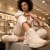 Michael Kors Katrina Frayed Denim Γυναικεία Sneakers με Πλατφόρμα Beige Wash 49T5KAFS2D-347