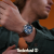 Timberland Trumbull TDWGB0041005 Ανδρικό Ρολόι Quartz 45mm με Μπλε Καντράν και Καφέ Δερμάτινο Λουρί