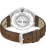 Timberland Trumbull TDWGB0041005 Ανδρικό Ρολόι Quartz 45mm με Μπλε Καντράν και Καφέ Δερμάτινο Λουρί