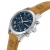 Timberland Ashmont TDWGF0082602 Ανδρικό Ρολόι 44mm με Μπλε Καντράν και Καφέ Δερμάτινο Λουράκι