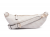 Guess Latona Travel TWHB9211080-BNN Γυναικείο Τσαντάκι Μέσης Κρεμ με Μονόγραμμα