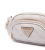 Guess Latona Travel TWHB9211080-BNN Γυναικείο Τσαντάκι Μέσης Κρεμ με Μονόγραμμα