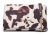 alentino Γυναικεία Τσάντα Ώμου VBSA9D02COW-F96 Κρεμ/Καφέ με Animal Print