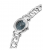 Guess Ginger GW0869L5 Γυναικείο Ρολόι 30mm με Ασημί Μπρασελέ και Πράσινο Καντράν