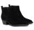 Guess Γυναικεία Μποτάκια Cowboy FLTWYISUE10-BLACK Μαύρα, Suede, Μυτερή Μύτη, Τακούνι 4,5 cm